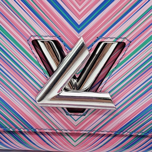 100% Authentic Louis Vuitton EPi Twist MM Shoulder Bag - Picture 7 of 16